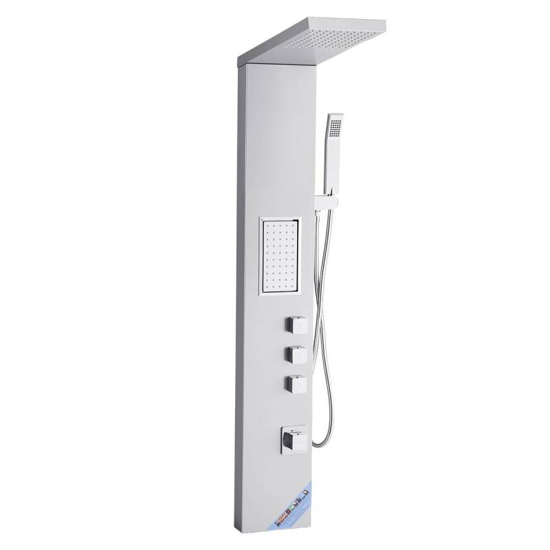 Dušo panelė su lietaus galva ir masažu0