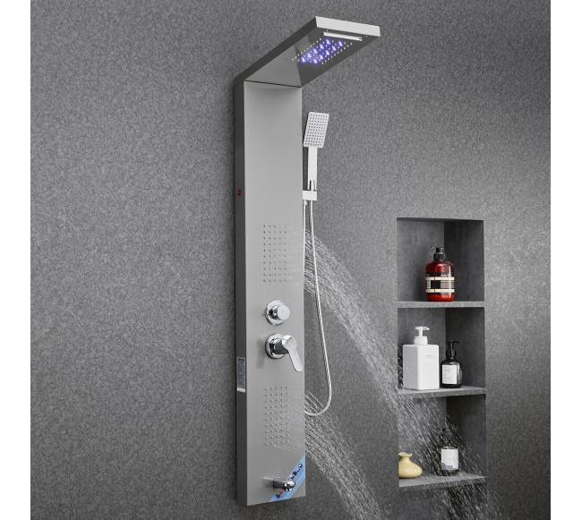 Dušo panelės bokštas su lietaus galvute7