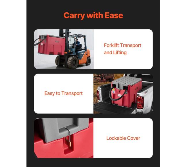 58 galonų nešiojamas dyzelinio kuro bakas5