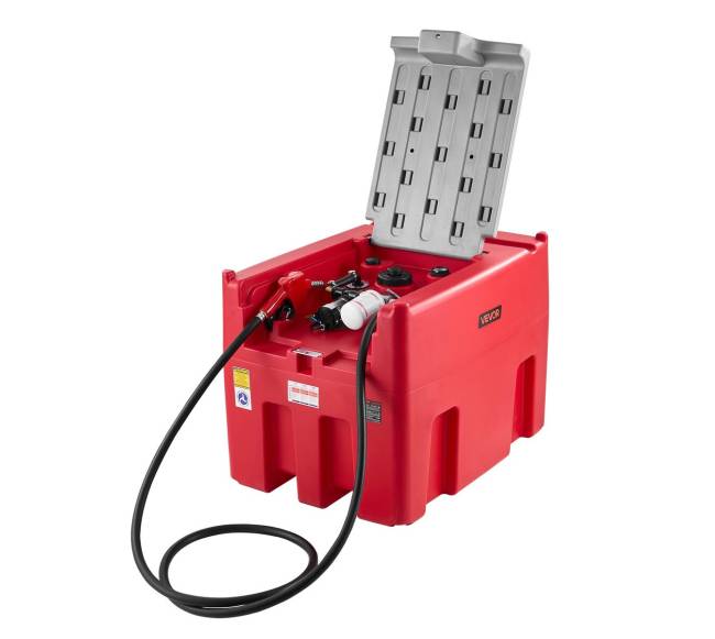 Nešiojamas dyzelinio kuro bakas 440 L su pompa9