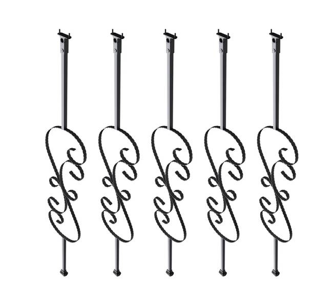 Laiptų turėklų metaliniai balustrai0