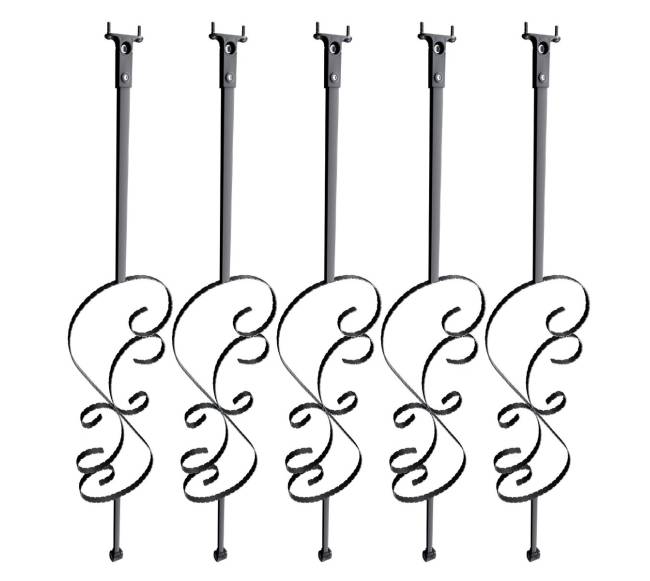 Laiptų turėklų metaliniai balustrai8