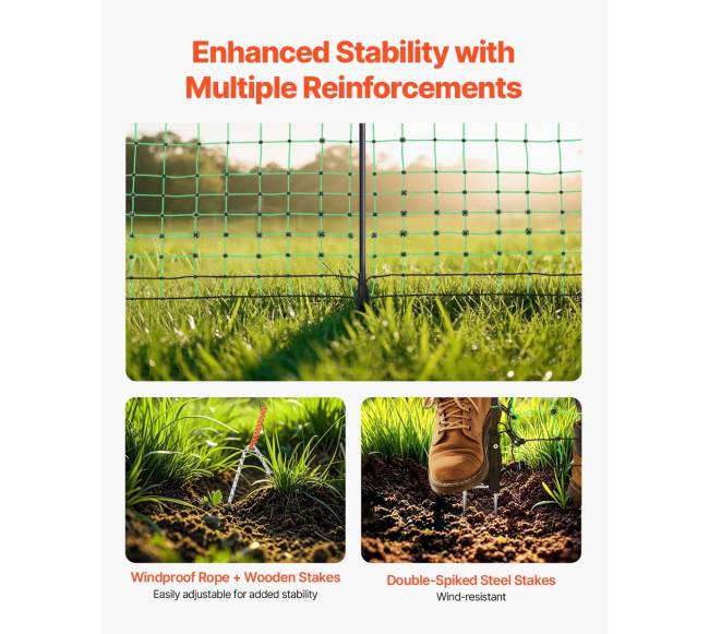 Elektrinis tvoros tinklas paukščiams ir triušiams3