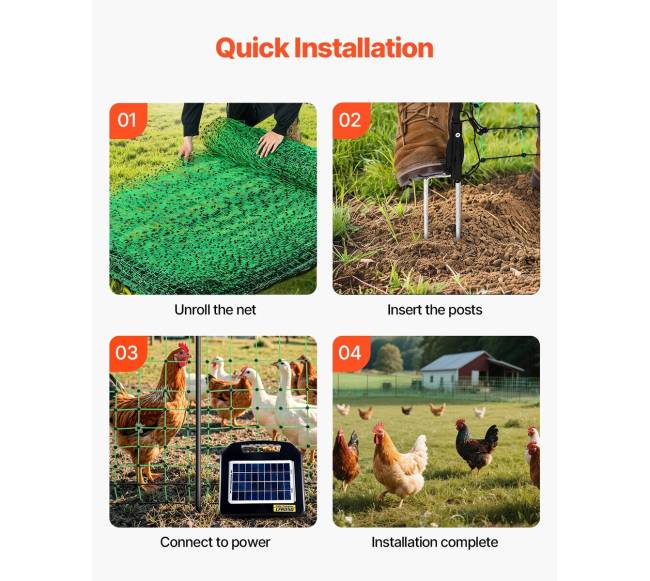 Elektrinis tvoros tinklas paukščiams ir triušiams5