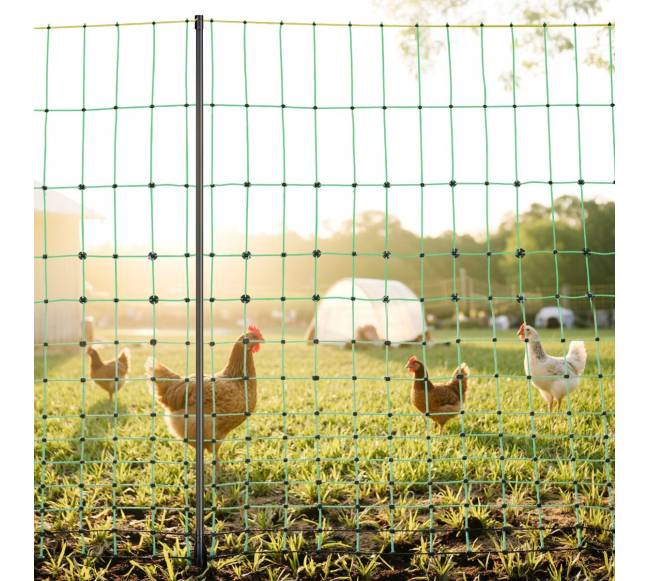 Elektrinis tvoros tinklas paukščiams ir triušiams7