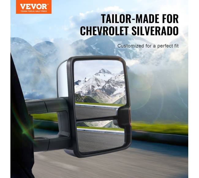 Šildomi veidrodžiai Chevrolet Silverado 2003-20071