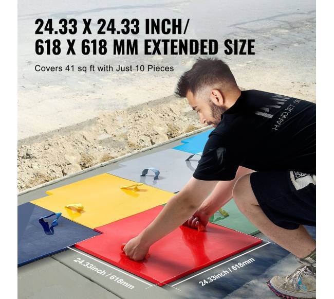 Betoninės tekstūros formos 7 vnt polimerui5