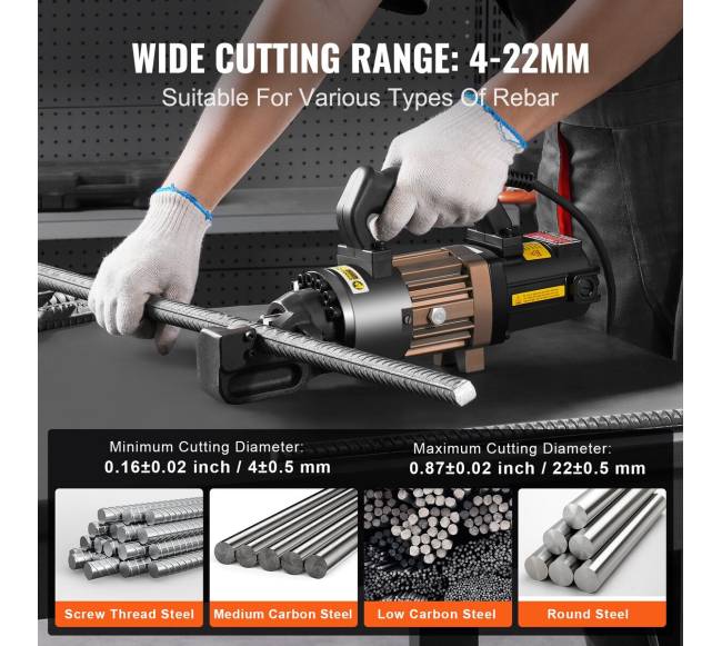 1500W hidraulinis armatūros pjoviklis3