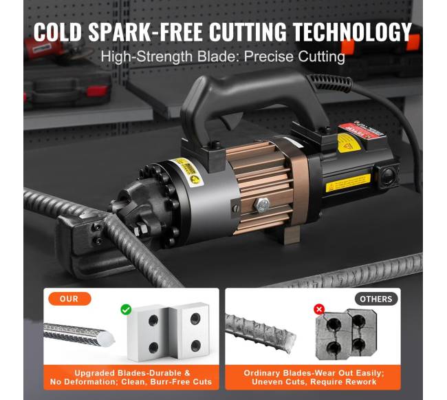 1500W hidraulinis armatūros pjoviklis5