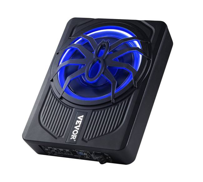 10 colių 440W po sėdyne sumontuotas automobilio žemų dažnių garsiakalbis0