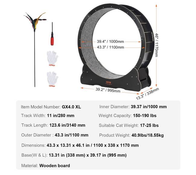 Didelis katės treniruoklio ratas6