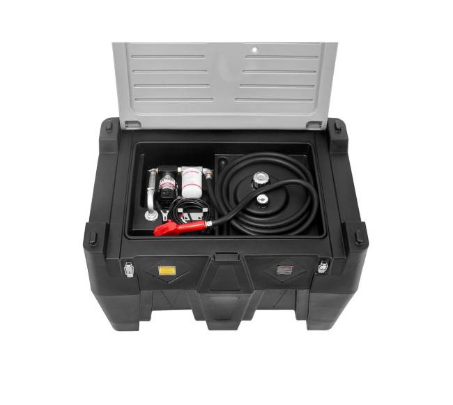 Nešiojamas dyzelino bakas su 12V siurbliu8