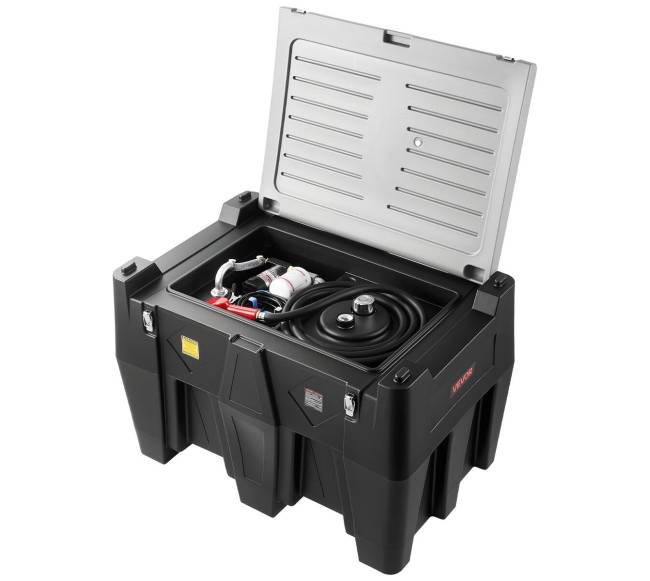 Nešiojamas dyzelino bakas su 12V siurbliu9