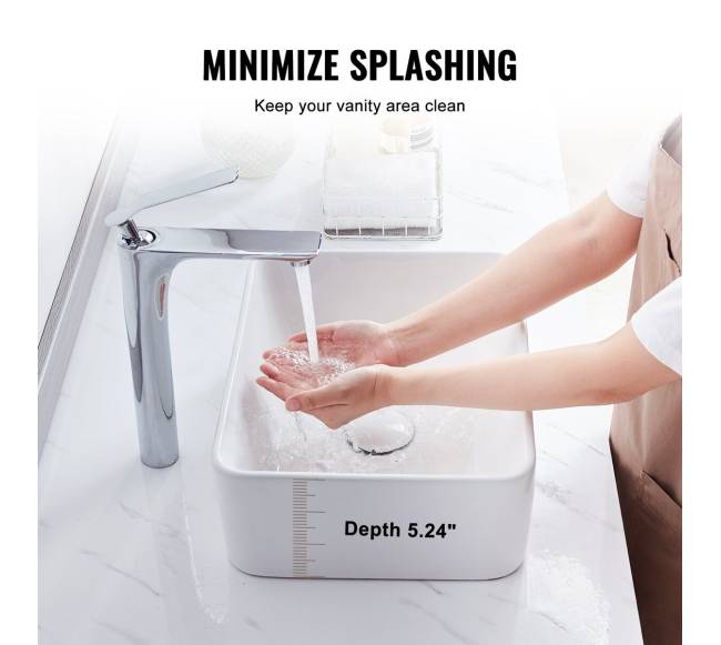 Šiuolaikinė keraminė praustuvė 16 x 12 cm3