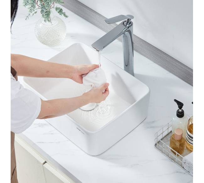 Šiuolaikinė keraminė praustuvė 16 x 12 cm7