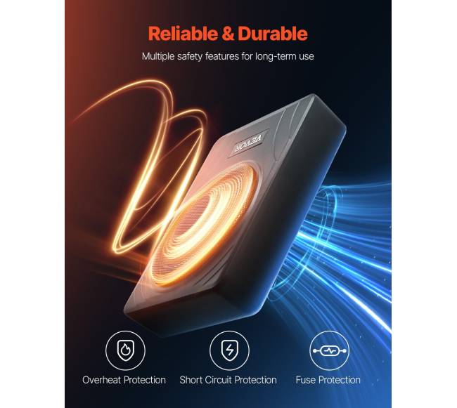 20 cm 300W automobilinis žemų dažnių garsiakalbis4