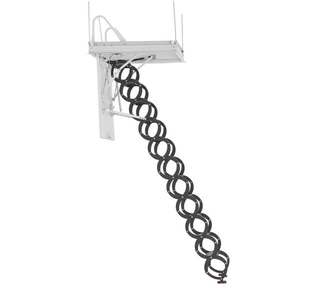 Plieniniai palėpės laiptai 2.6-2.85 m aukščiui8