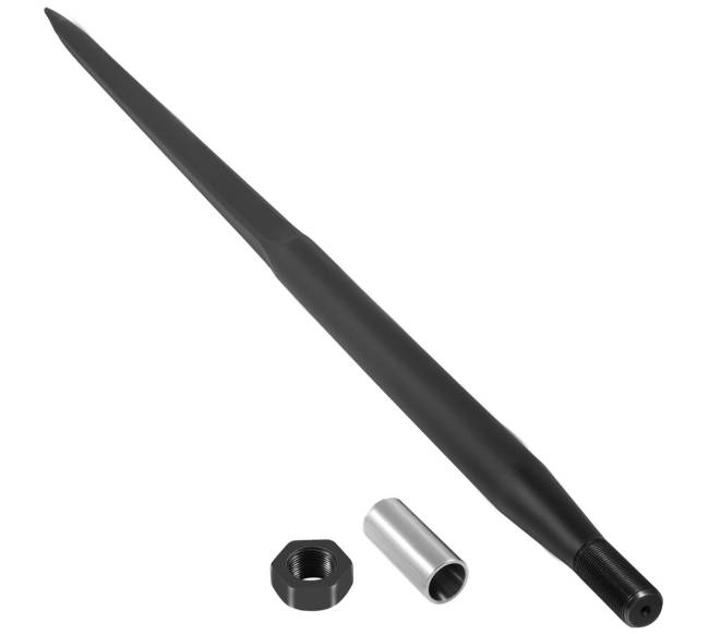 Šieno smiginiai, 2 vnt, juodi, 134 cm, 1814 kg8