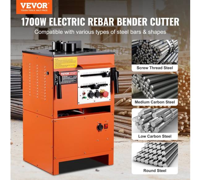 Elektrinė armatūros sulenkėjas 1700W 4-25mm1