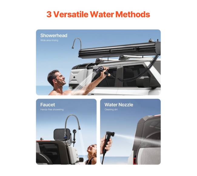 Stogo bagažinės vandens rezervuaras su apsauginiu skydu1