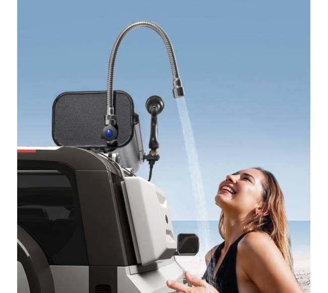 Stogo bagažinės vandens rezervuaras su apsauginiu skydu7