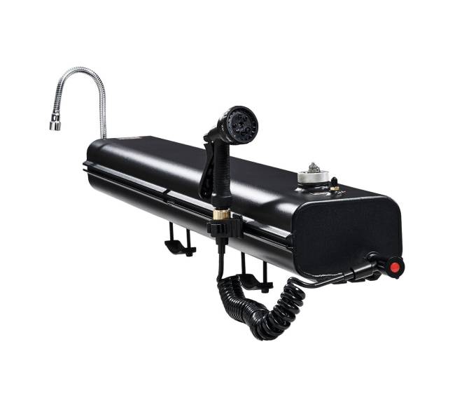 Stogo bagažinės vandens rezervuaras su apsauginiu skydu10