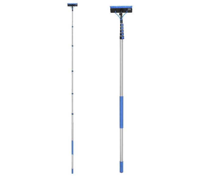 11 m saulės kolektorių valymo kotas su prailginamu rankena9