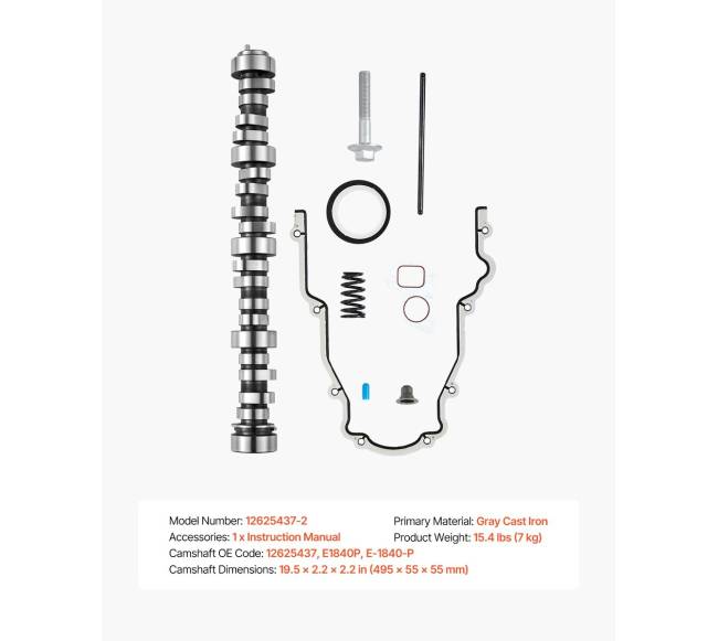 Alkūninio veleno rinkinys LS1, LS2, LS6 varikliams6