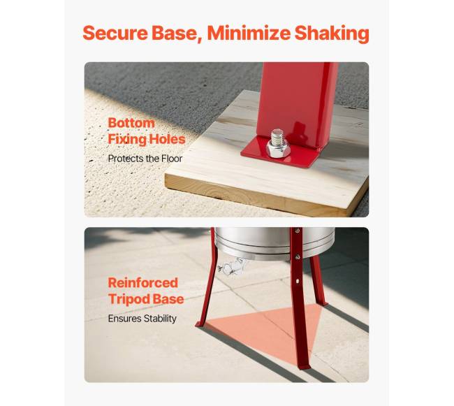 Rankinis medaus ekstraktorius 6 rėmų3