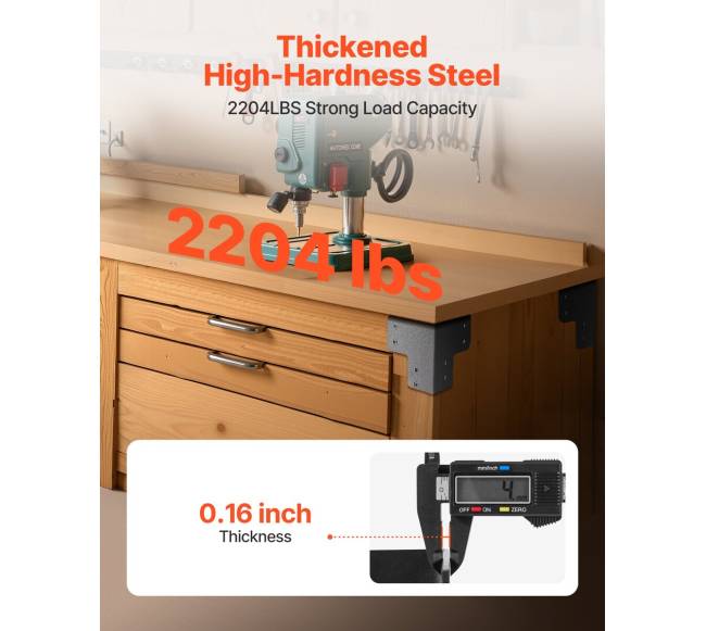 8 dalių darbo stalo kampinės laikiklio komplektas1