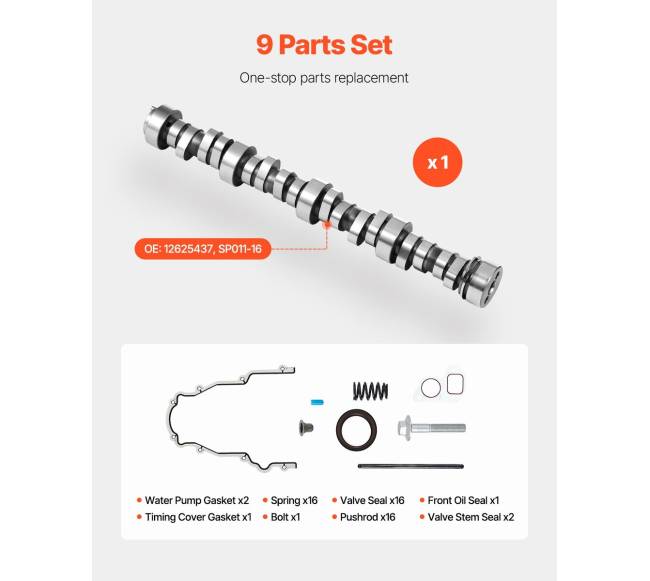 LS sunkvežimio kumštelis su tarpikliais GM Gen342