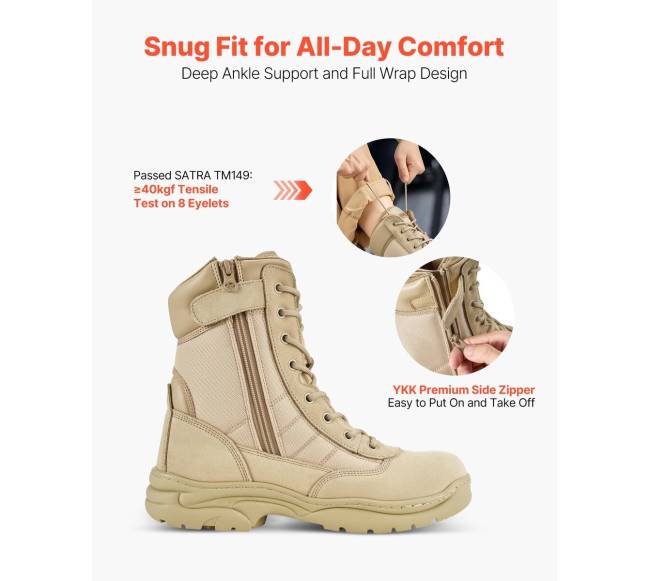 vyriški kariniai taktiniai batai smėlio spalvos2