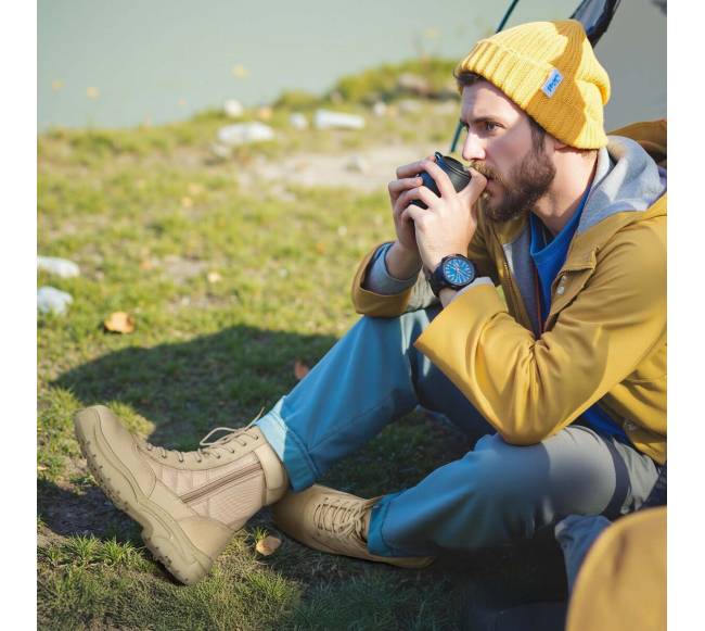 vyriški kariniai taktiniai batai smėlio spalvos7