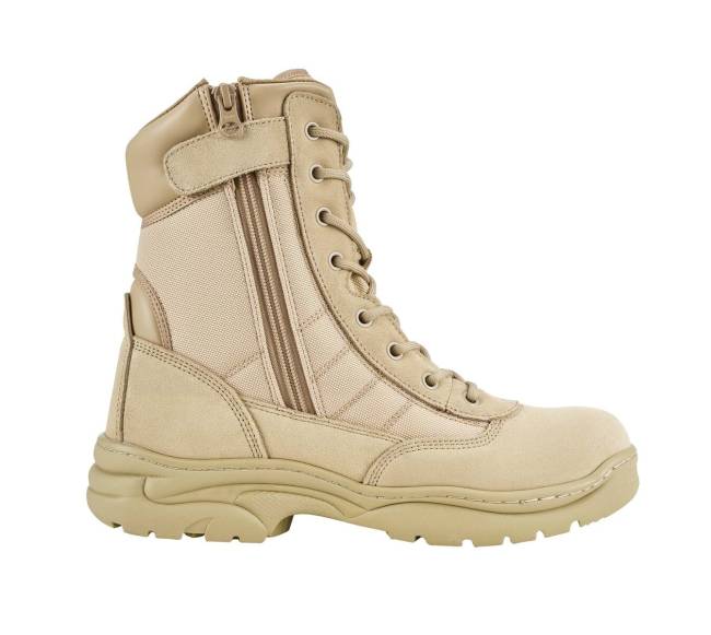 Vyriški kariniai taktiniai batai su šoniniu užtrauktuku9