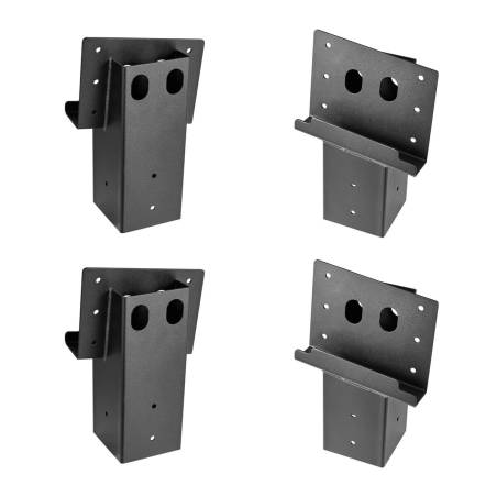 Platformos kampinės laikikliai 88.9x88.9 mm, 4 vnt.0
