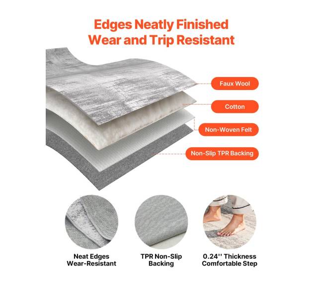 Didelis kilimas 10x14 ft pilkas5