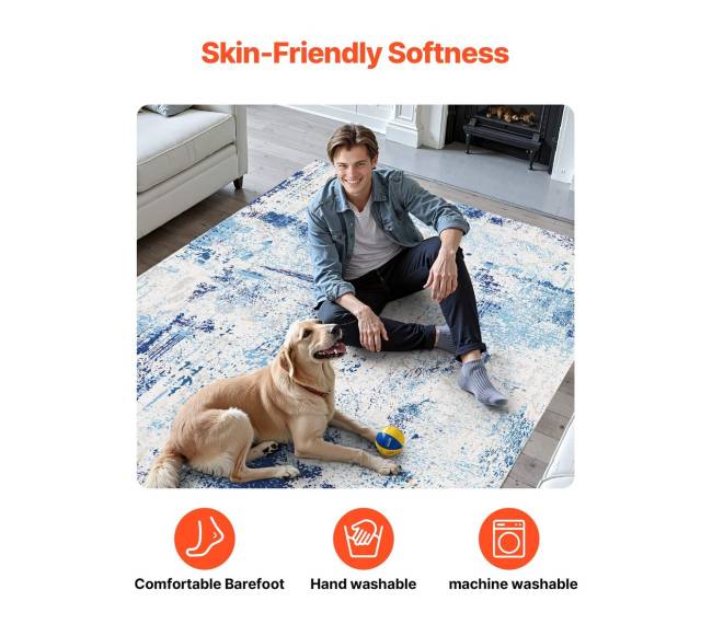 Didelis kilimų plotas, neslystantis grindų kilimėlis6