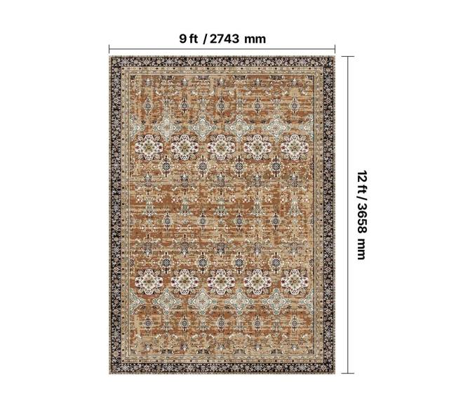 didelis languotas kilimas 274 x 366 cm2