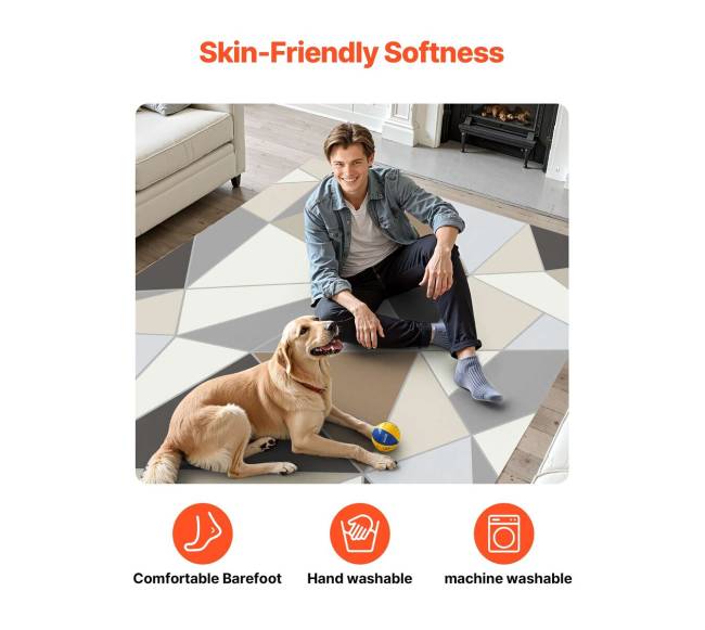 Didelis kilimas neslystančiam grindų paviršiui6