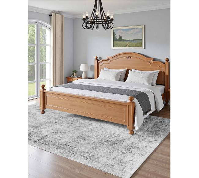 didelis kilimas nuo slydimo bohemiškas pilkas3