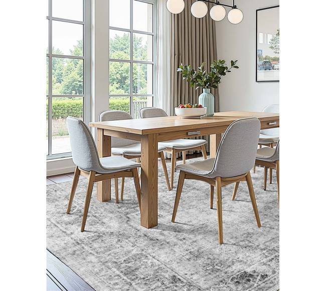 didelis kilimas nuo slydimo bohemiškas pilkas4