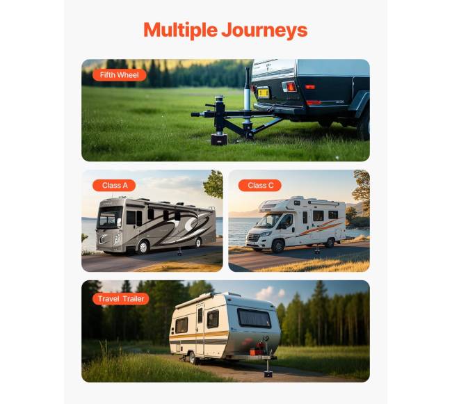 Priekabos stovo blokas 6 cm aukščio5