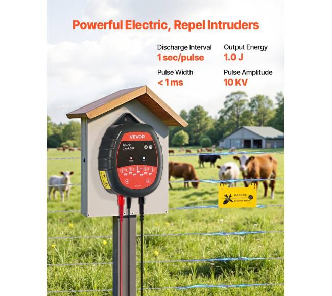 Elektros tvoros įkroviklis 10kV 1J AC DC1