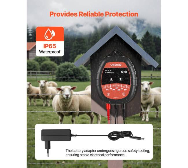 Elektros tvoros įkroviklis 10kV 1J AC DC3