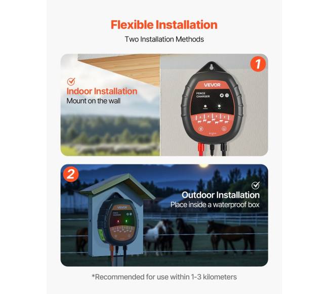 Elektros tvoros įkroviklis 10kV 1J AC DC5