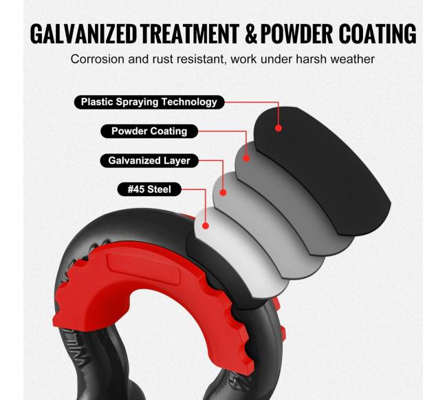 2 vnt. 34" D žiedo kilpa su 78" varžtu3
