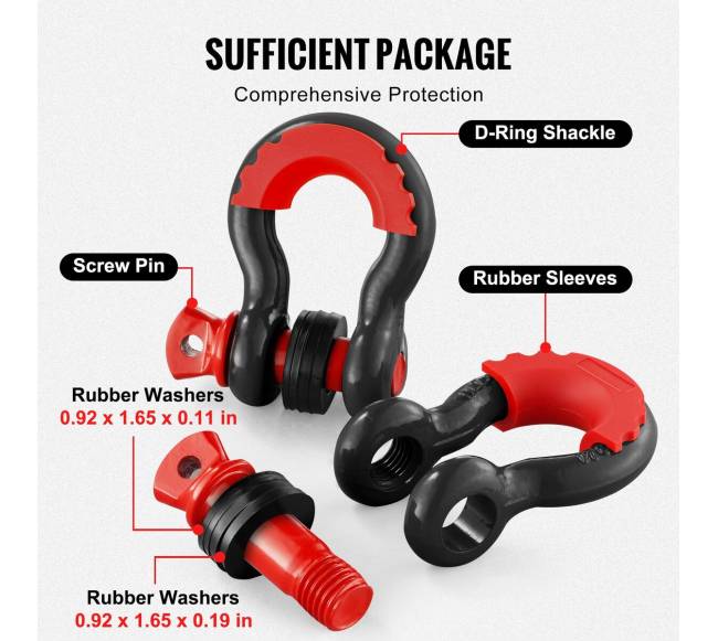 2 vnt. 34" D žiedo kilpa su 78" varžtu4