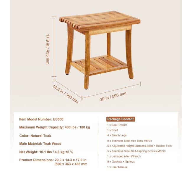 Tiko medinis dušo suoliukas voniai6
