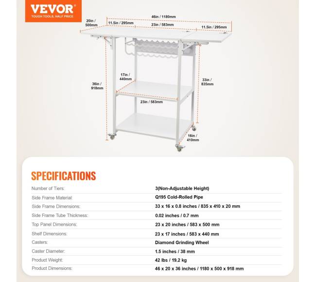 trijų lygių šilumos presas su ratukais baltas6