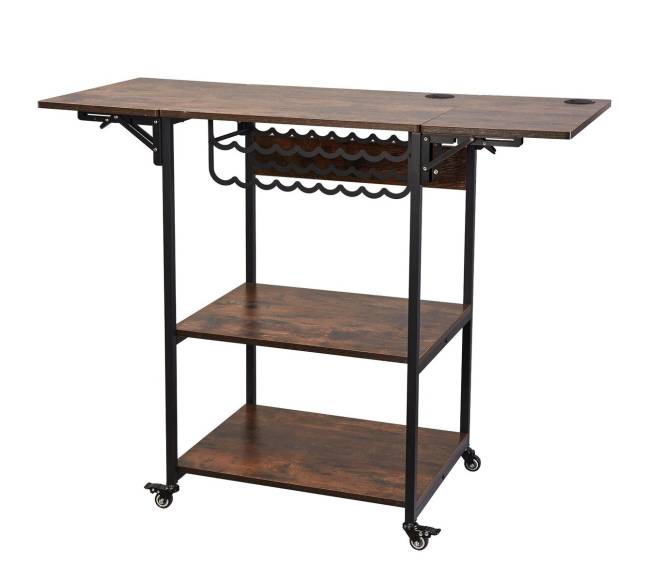 3 pakopų šiluminis spaudos stalas su ratukais0